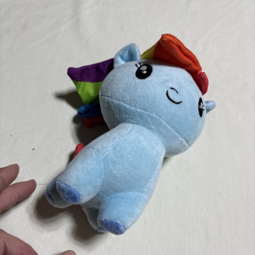 My Little Pony Rainbow Dash Plush 7" Toy Factory 2022 Cutie Mark Crew Hasbro - Picture 9 of 15